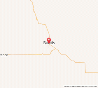 Map of Buritis, Rondônia