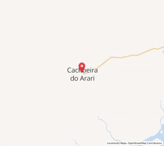 Map of Cachoeira do Arari, Pará