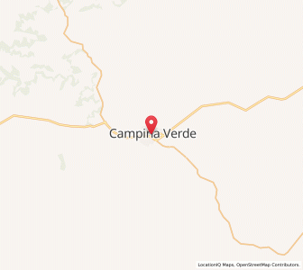 Map of Campina Verde, Minas Gerais