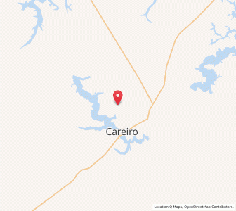 Map of Careiro, Amazonas
