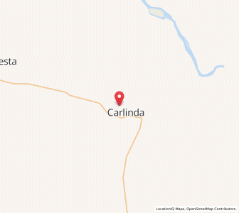 Map of Carlinda, Mato Grosso