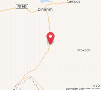 Map of Carnaíba, Pernambuco