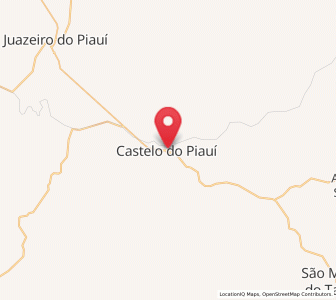 Map of Castelo do Piauí, Piauí