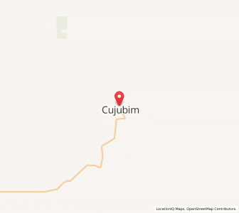 Map of Cujubim, Rondônia