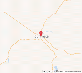 Map of Curimatá, Piauí