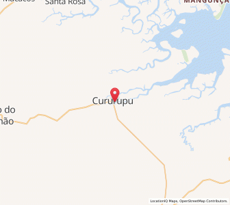 Map of Cururupu, Maranhão