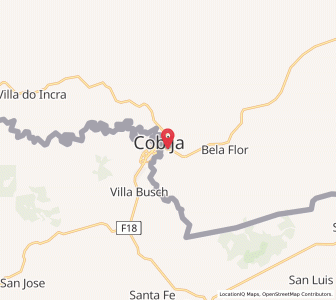 Map of Epitaciolândia, Acre