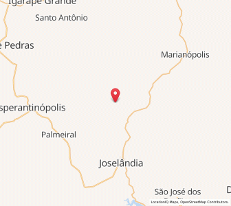 Map of Esperantinópolis, Maranhão