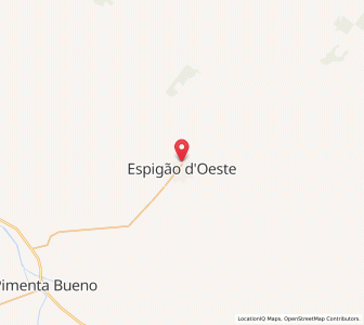 Map of Espigão D'Oeste, Rondônia