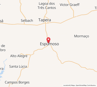 Map of Espumoso, Rio Grande do Sul