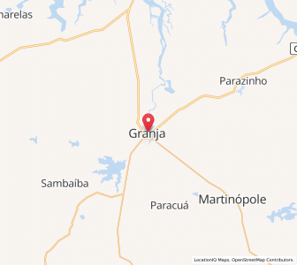 Map of Granja, Ceará