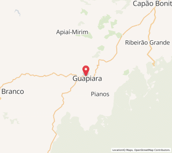 Map of Guapiara, São Paulo