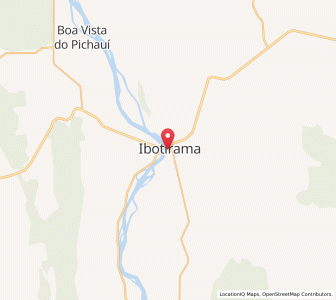 Map of Ibotirama, Bahia