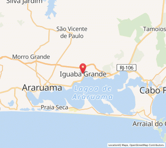 Map of Iguaba Grande, Rio de Janeiro