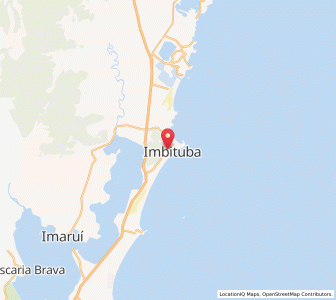 Map of Imbituba, Santa Catarina