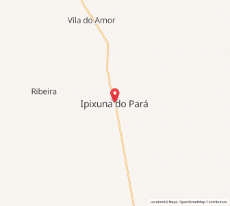 Map of Ipixuna do Pará, Pará