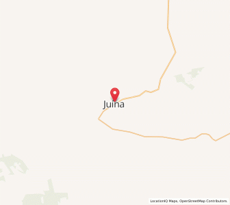 Map of Juína, Mato Grosso