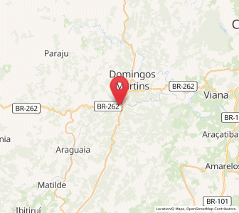 Map of Marechal Floriano, Espírito Santo