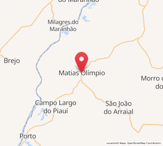 Map of Matias Olímpio, Piauí
