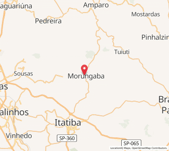 Map of Morungaba, São Paulo