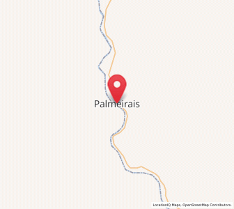 Map of Palmeirais, Piauí