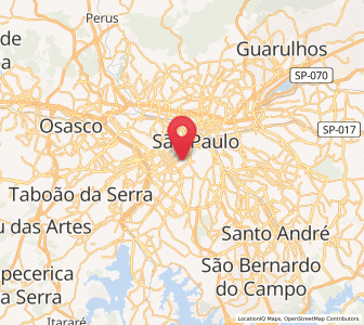 Map of Paraíso, São Paulo