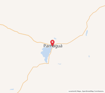 Map of Parnaguá, Piauí