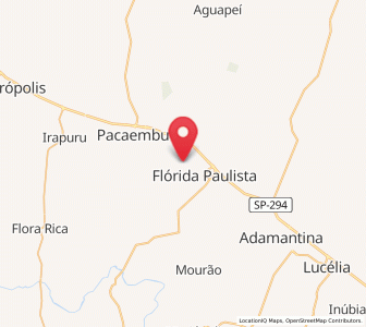 Map of Paulista Flórida, São Paulo