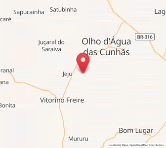 Map of Paulo Ramos, Maranhão