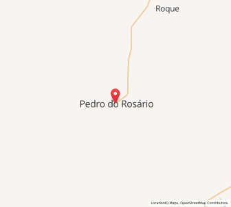 Map of Pedro do Rosário, Maranhão