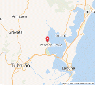 Map of Pescaria Brava, Santa Catarina