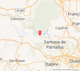 Map of Pirapora do Bom Jesus, São Paulo