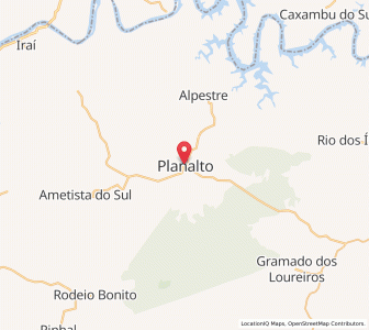 Map of Planalto, Rio Grande do Sul