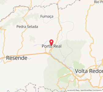 Map of Porto Real, Rio de Janeiro