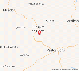 Map of Raposa, Maranhão