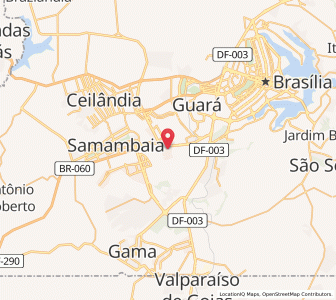 Map of Riacho Fundo, Federal District