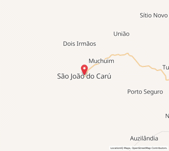 Map of São João do Carú, Maranhão