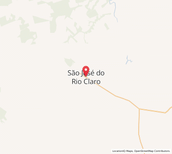 Map of São José do Rio Claro, Mato Grosso