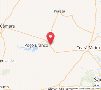 Map of Taipu, Rio Grande do Norte