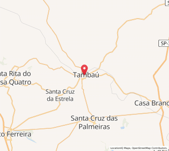 Map of Tambaú, São Paulo