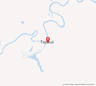Map of Tapauá, Amazonas
