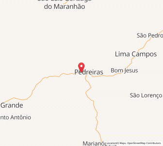 Map of Trizidela do Vale, Maranhão