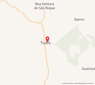 Map of Turvo, Paraná