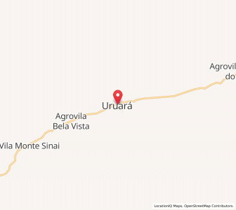 Map of Uruará, Pará