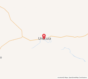 Map of Urucuia, Minas Gerais
