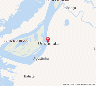 Map of Urucurituba, Amazonas