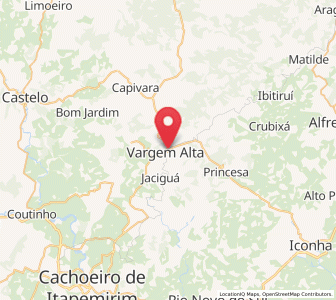 Map of Vargem Alta, Espírito Santo