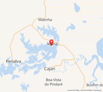 Map of Viana, Maranhão