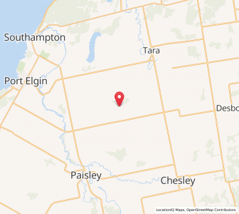 Map of Arran-Elderslie, OntarioOntario