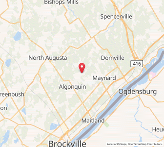 Map of Augusta, OntarioOntario